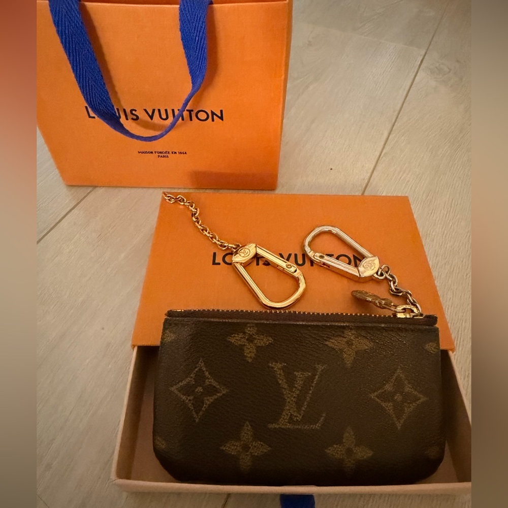 Louis Vuitton Brown Monogram Key Holder